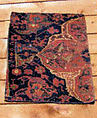 Ushak Carpet Fragment, Wool; symmetrically knotted pile